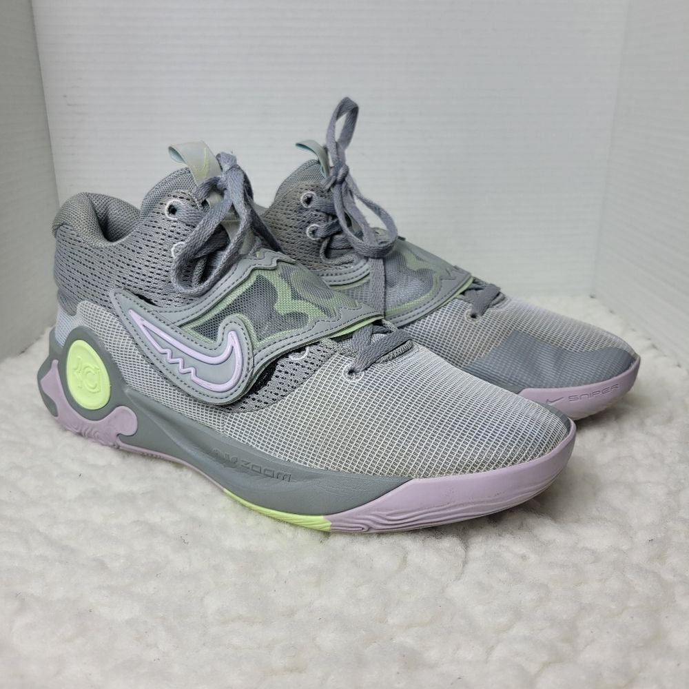 Nike KD Trey 5 X-Particle Sneaker Mens Size 10.5 Grey/Lilac/Violet Frost
